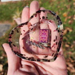 Garnet and Obsidian Mini Bowl