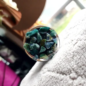 Moss Agate Phone Grip