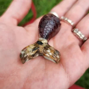 Garnet Mermaid Tail Magnet