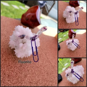 Fluorite Bookworm bookmark