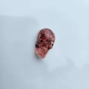 Rose Quartz Skull Magnet