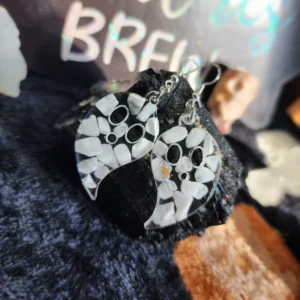 Howlite Ghost Earrings