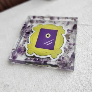 Friends Inspired Amethsyt Coaster/Trinket Dish