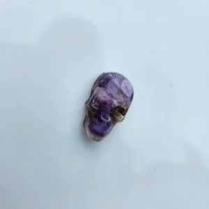 Charoite Skull Magnet