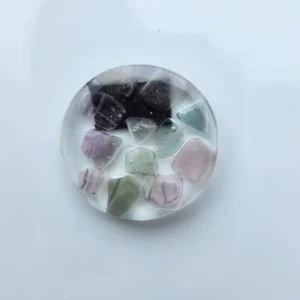 Fluorite Circle Magnet