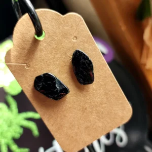 Black Tourmaline Earrings