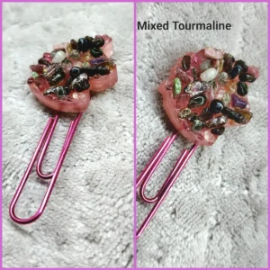 Mixed Tourmaline Unicorn Bookmark