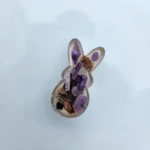 Charoite Bunny Magnet