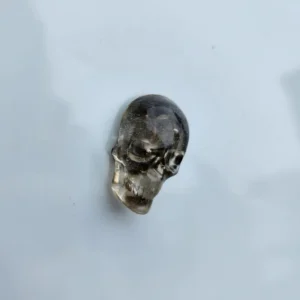 Smoky Quartz Skull Magnet