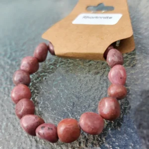 Chunky Rhodonite Bracelet