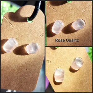 Rose Quartz Earrings