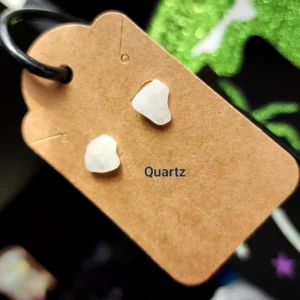 Quartz Chip Earrings