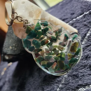 Bloodstone Sloth Keychain