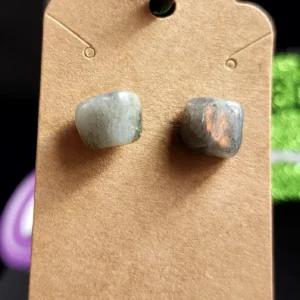 Sunset Flash Labradorite Earrings