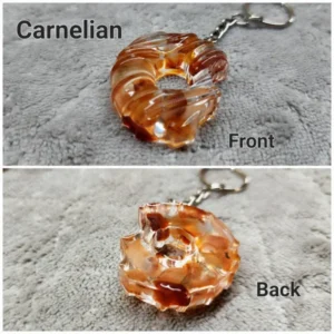 Carnelian Donut Keychain (Copy)