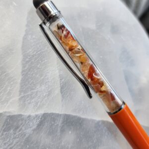Carnelian Zen Pen with Stylus
